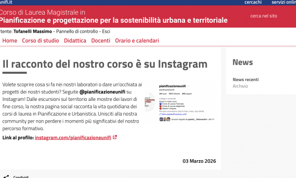 IL RACCONTO DEL NOSTRO CORSO E' SU INSTAGRAM
