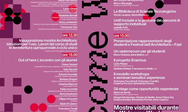 Welcome Week 2025, 13 - 14 ottobre