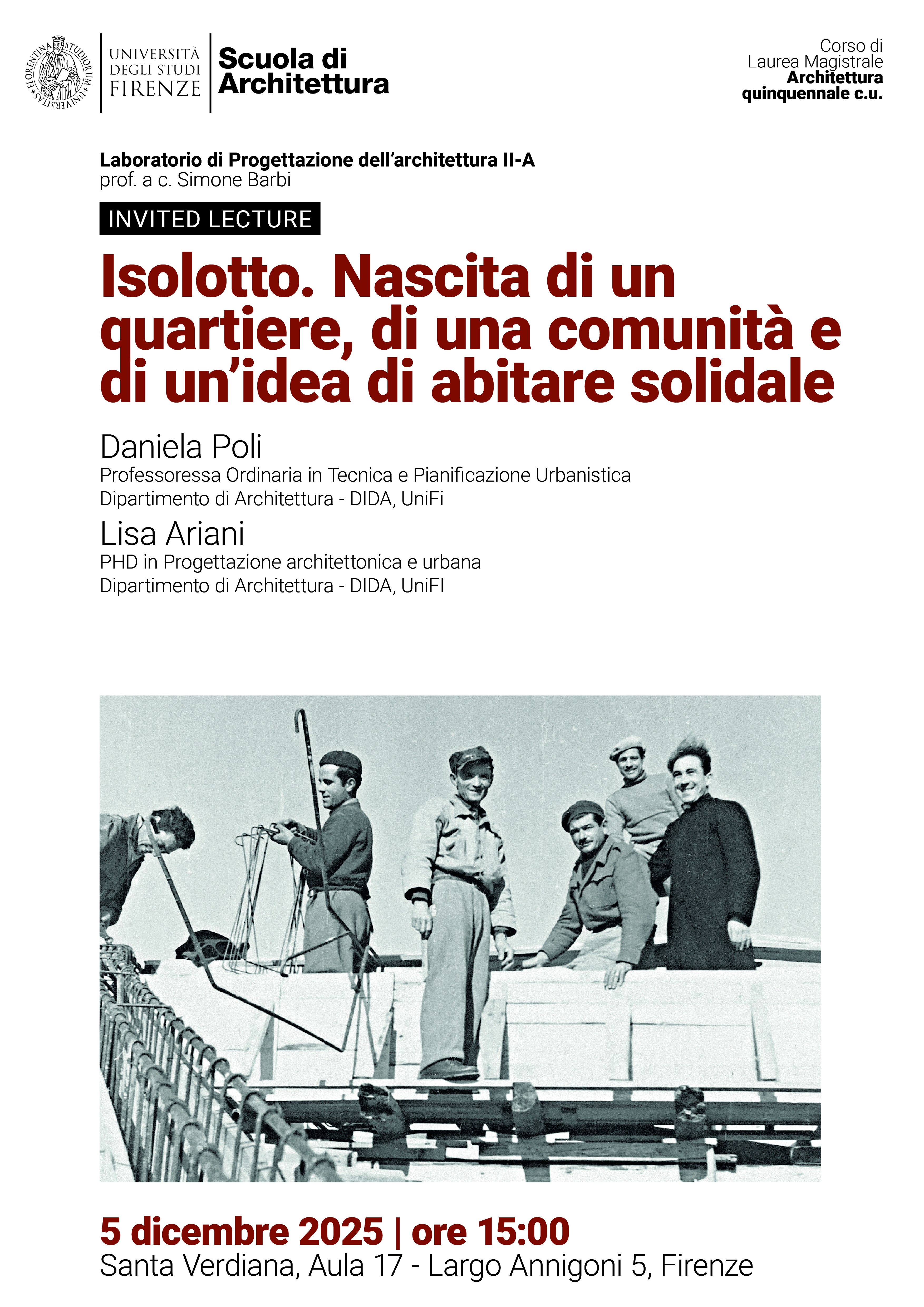 Poster LAB2A_ 25-26_ LECTURE POLI-ARIANI